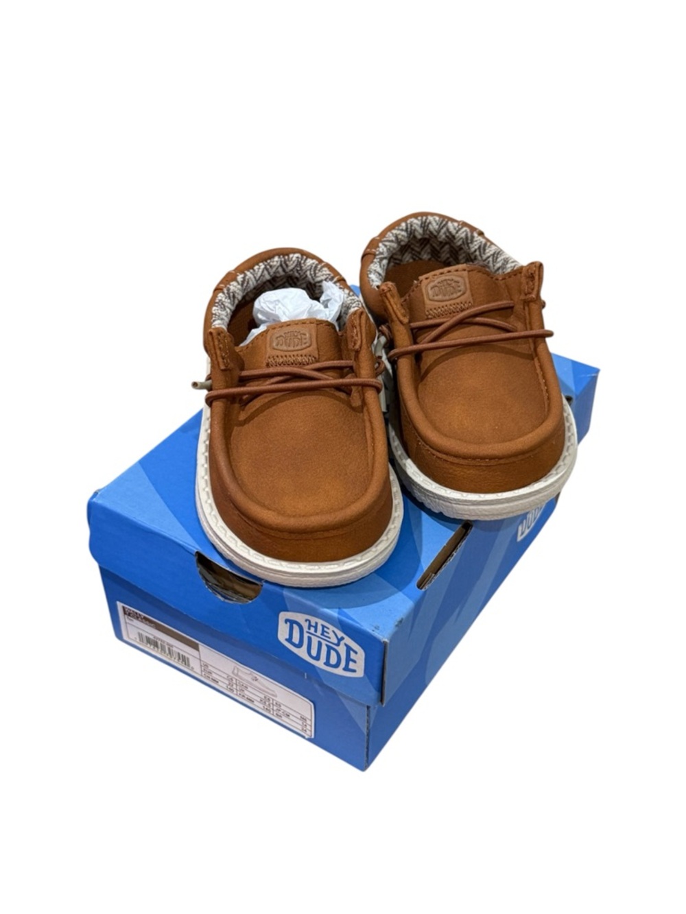 Hey Dude Toddler Wally Classics in Tan